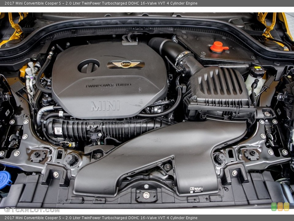2.0 Liter TwinPower Turbocharged DOHC 16-Valve VVT 4 Cylinder Engine for the 2017 Mini Convertible #116762572