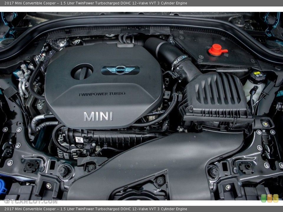 1.5 Liter TwinPower Turbocharged DOHC 12-Valve VVT 3 Cylinder Engine for the 2017 Mini Convertible #116762863