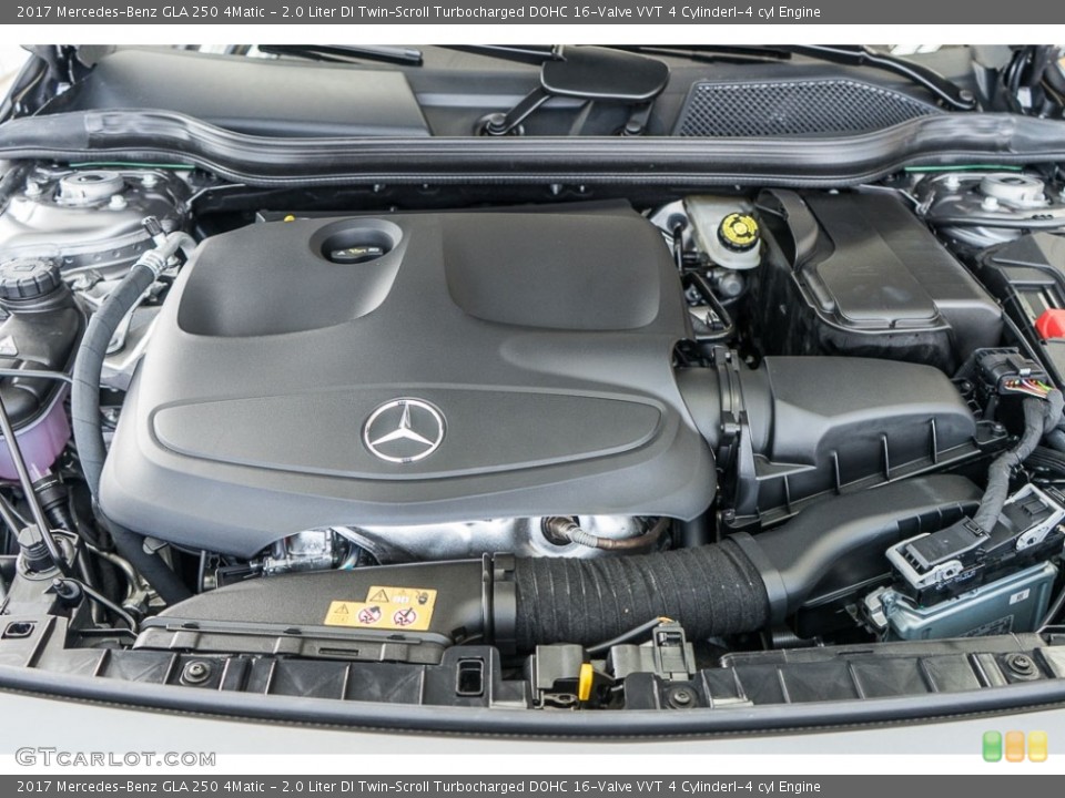 2.0 Liter DI Twin-Scroll Turbocharged DOHC 16-Valve VVT 4 CylinderI-4 cyl Engine for the 2017 Mercedes-Benz GLA #116897138