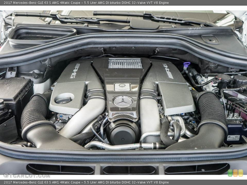 5.5 Liter AMG DI biturbo DOHC 32-Valve VVT V8 Engine for the 2017 Mercedes-Benz GLE #116897369