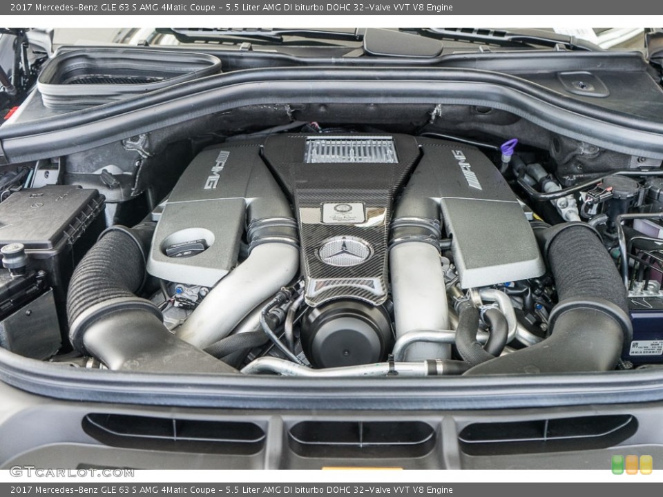 5.5 Liter AMG DI biturbo DOHC 32-Valve VVT V8 Engine for the 2017 Mercedes-Benz GLE #116897576