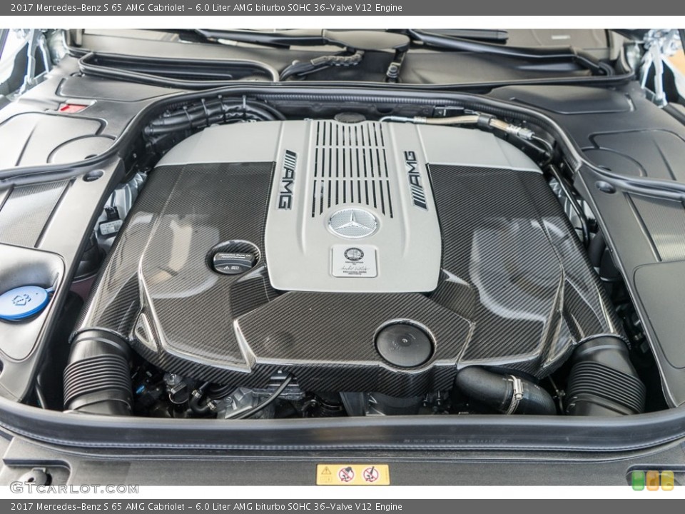 6.0 Liter AMG biturbo SOHC 36-Valve V12 Engine for the 2017 Mercedes-Benz S #116897654