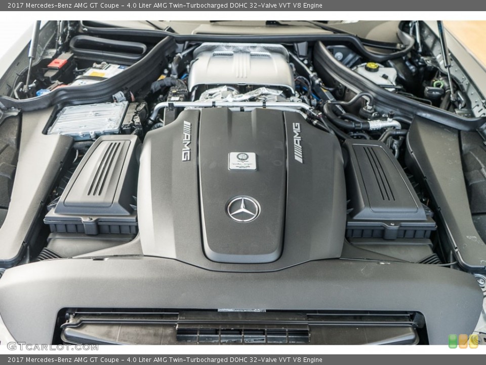 4.0 Liter AMG Twin-Turbocharged DOHC 32-Valve VVT V8 Engine for the 2017 Mercedes-Benz AMG GT #116897921
