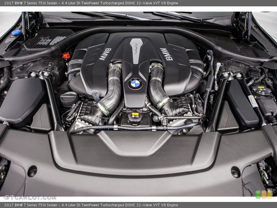 4.4 Liter DI TwinPower Turbocharged DOHC 32-Valve VVT V8 Engine for the 2017 BMW 7 Series #116901411