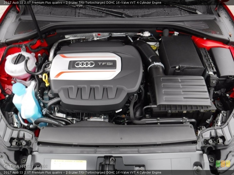2.0 Liter TFSI Turbocharged DOHC 16-Valve VVT 4 Cylinder Engine for the 2017 Audi S3 #116909096
