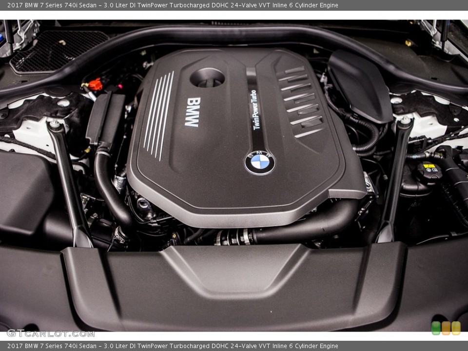 3.0 Liter DI TwinPower Turbocharged DOHC 24-Valve VVT Inline 6 Cylinder Engine for the 2017 BMW 7 Series #116950462