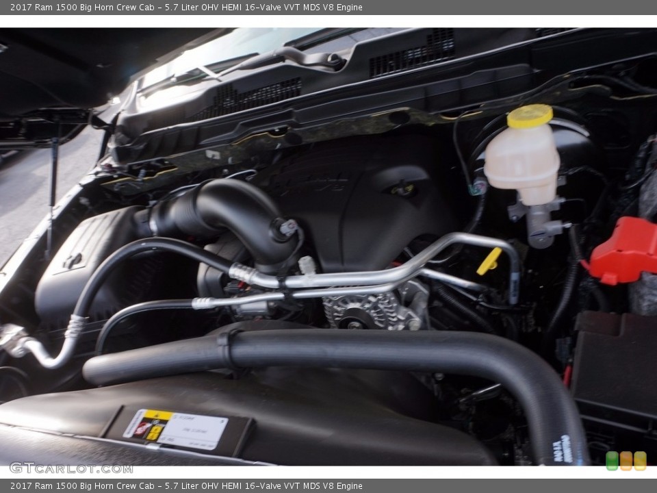 5.7 Liter OHV HEMI 16-Valve VVT MDS V8 Engine for the 2017 Ram 1500 #116963125