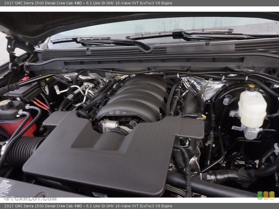6.2 Liter DI OHV 16-Valve VVT EcoTec3 V8 2017 GMC Sierra 1500 Engine
