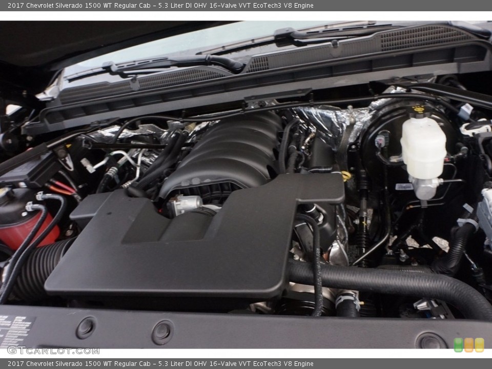 5.3 Liter DI OHV 16-Valve VVT EcoTech3 V8 Engine for the 2017 Chevrolet Silverado 1500 #116971408