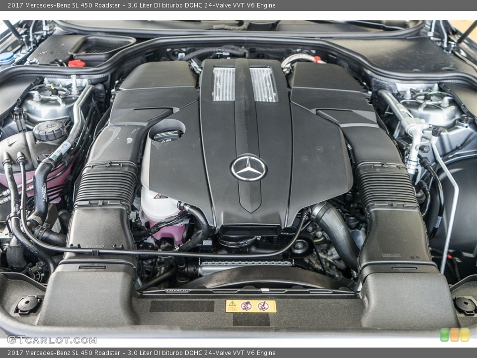3.0 Liter DI biturbo DOHC 24-Valve VVT V6 Engine for the 2017 Mercedes-Benz SL #117031754