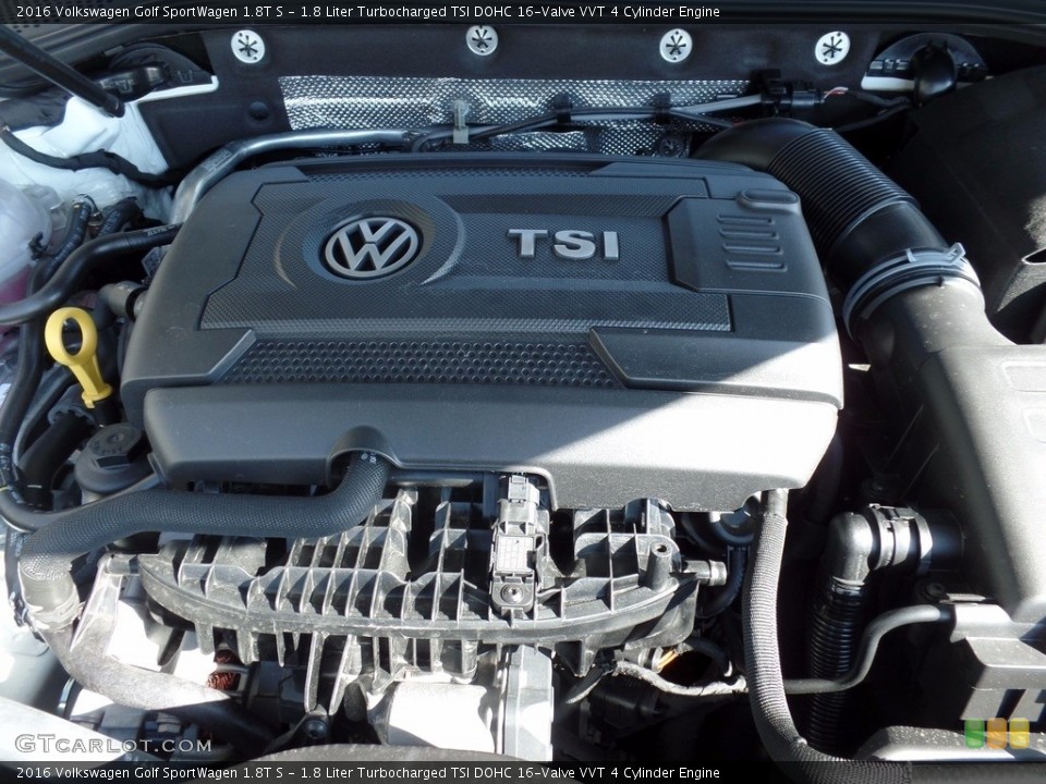 1.8 Liter Turbocharged TSI DOHC 16-Valve VVT 4 Cylinder Engine for the 2016 Volkswagen Golf SportWagen #117054068