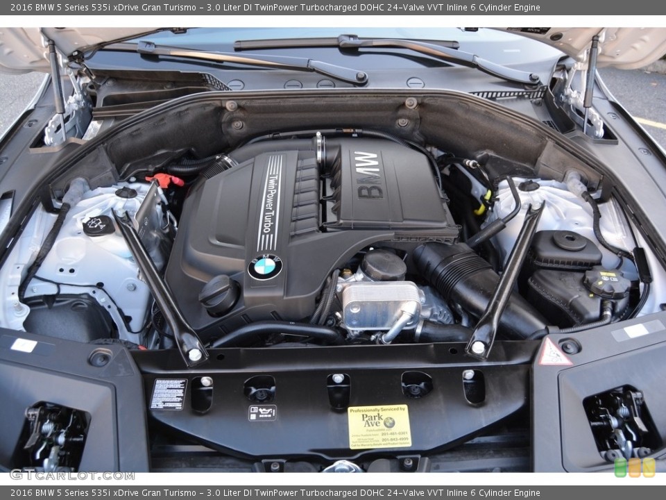 3.0 Liter DI TwinPower Turbocharged DOHC 24-Valve VVT Inline 6 Cylinder Engine for the 2016 BMW 5 Series #117066486