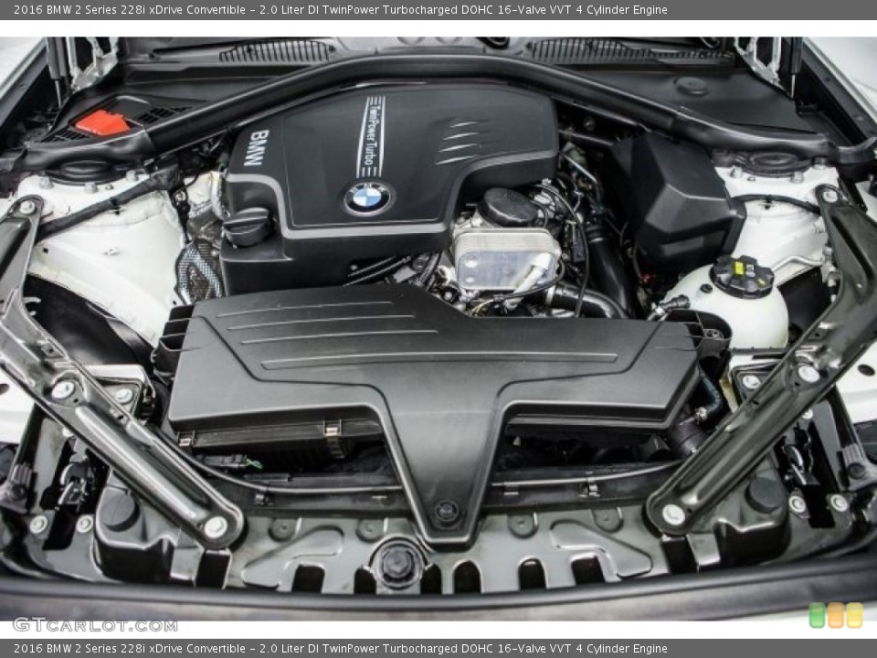 2.0 Liter DI TwinPower Turbocharged DOHC 16-Valve VVT 4 Cylinder Engine for the 2016 BMW 2 Series #117111421