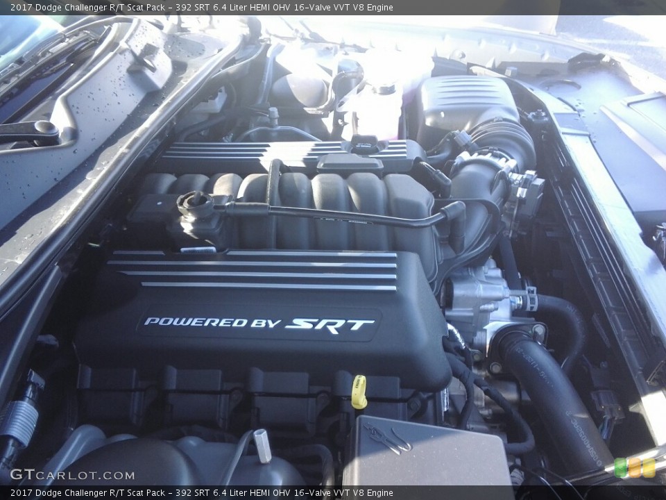 392 SRT 6.4 Liter HEMI OHV 16-Valve VVT V8 Engine for the 2017 Dodge Challenger #117134789