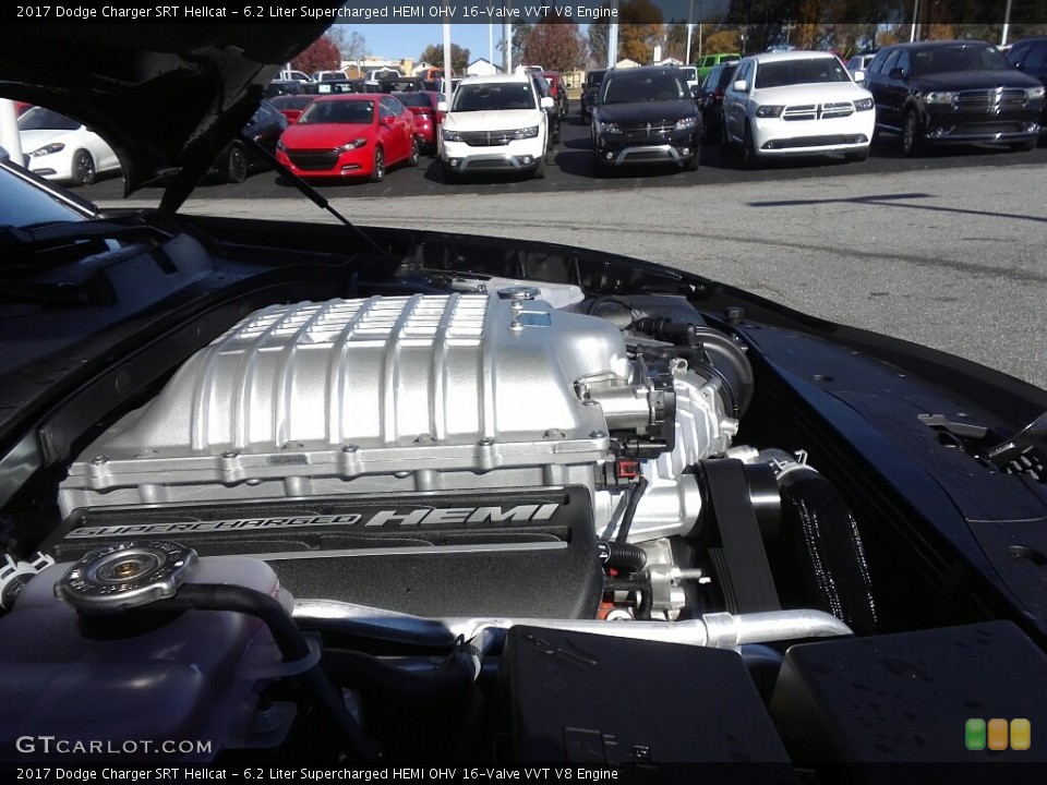 6.2 Liter Supercharged HEMI OHV 16-Valve VVT V8 Engine for the 2017 Dodge Charger #117135776