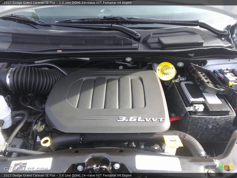 3.6 Liter DOHC 24-Valve VVT Pentastar V6 Engine for the 2017 Dodge Grand Caravan #117170632