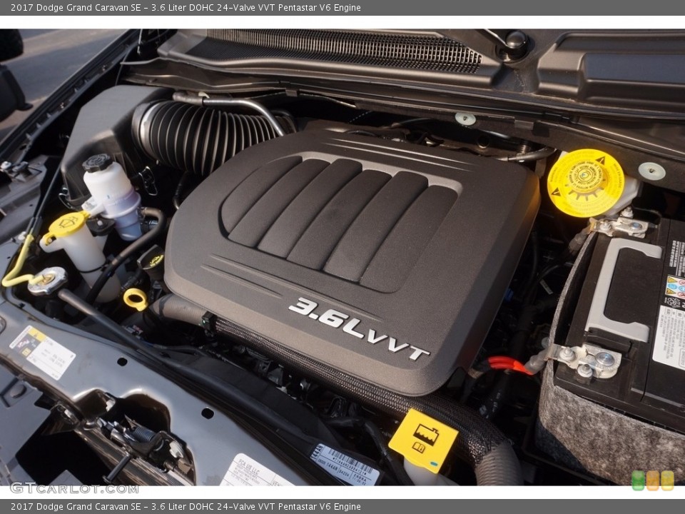 3.6 Liter DOHC 24-Valve VVT Pentastar V6 Engine for the 2017 Dodge Grand Caravan #117173638