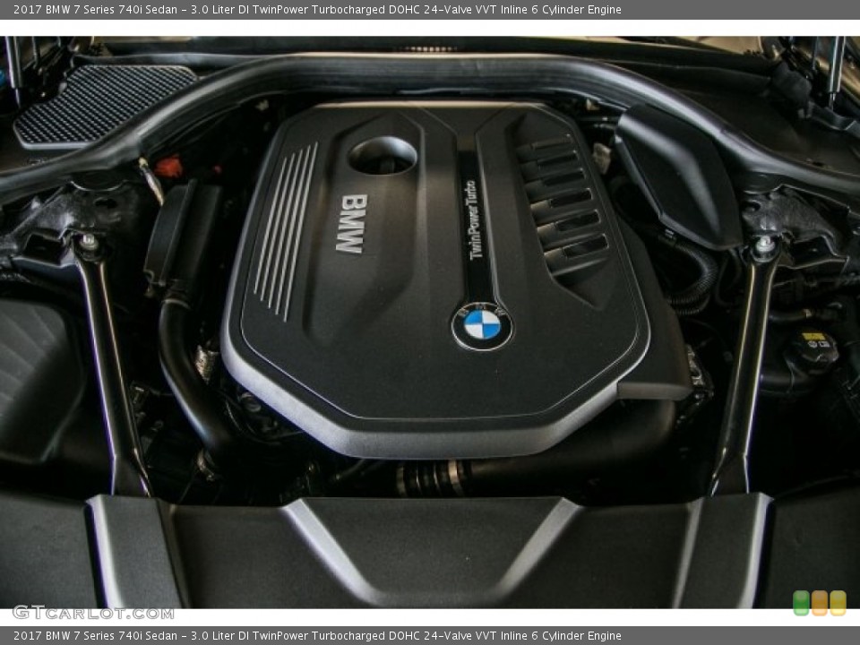 3.0 Liter DI TwinPower Turbocharged DOHC 24-Valve VVT Inline 6 Cylinder Engine for the 2017 BMW 7 Series #117185038