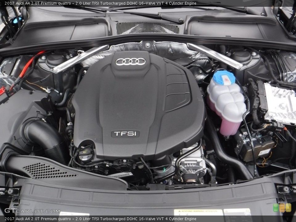 2.0 Liter TFSI Turbocharged DOHC 16-Valve VVT 4 Cylinder Engine for the 2017 Audi A4 #117198706