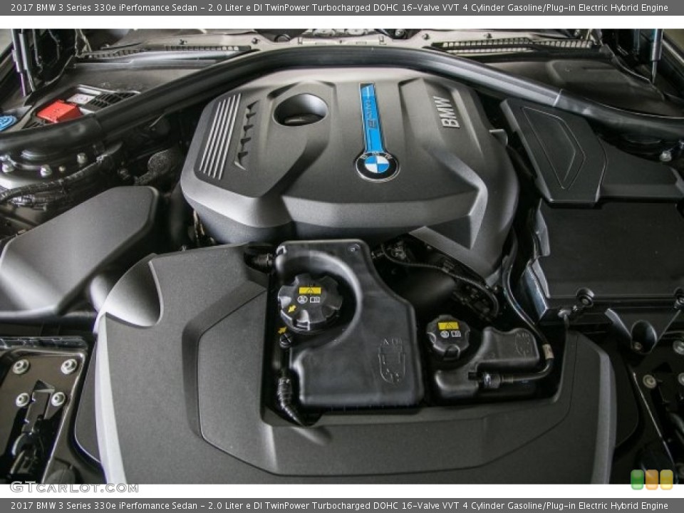 2.0 Liter e DI TwinPower Turbocharged DOHC 16-Valve VVT 4 Cylinder Gasoline/Plug-in Electric Hybrid Engine for the 2017 BMW 3 Series #117204709