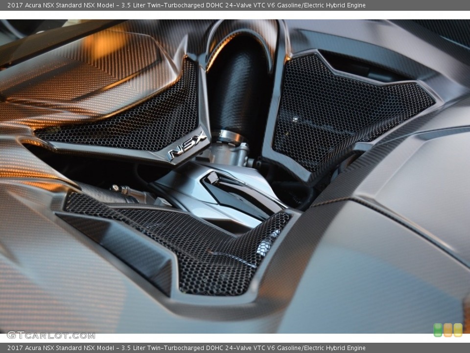 3.5 Liter Twin-Turbocharged DOHC 24-Valve VTC V6 Gasoline/Electric Hybrid Engine for the 2017 Acura NSX #117239911