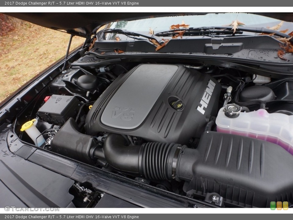 5.7 Liter HEMI OHV 16-Valve VVT V8 Engine for the 2017 Dodge Challenger #117280639