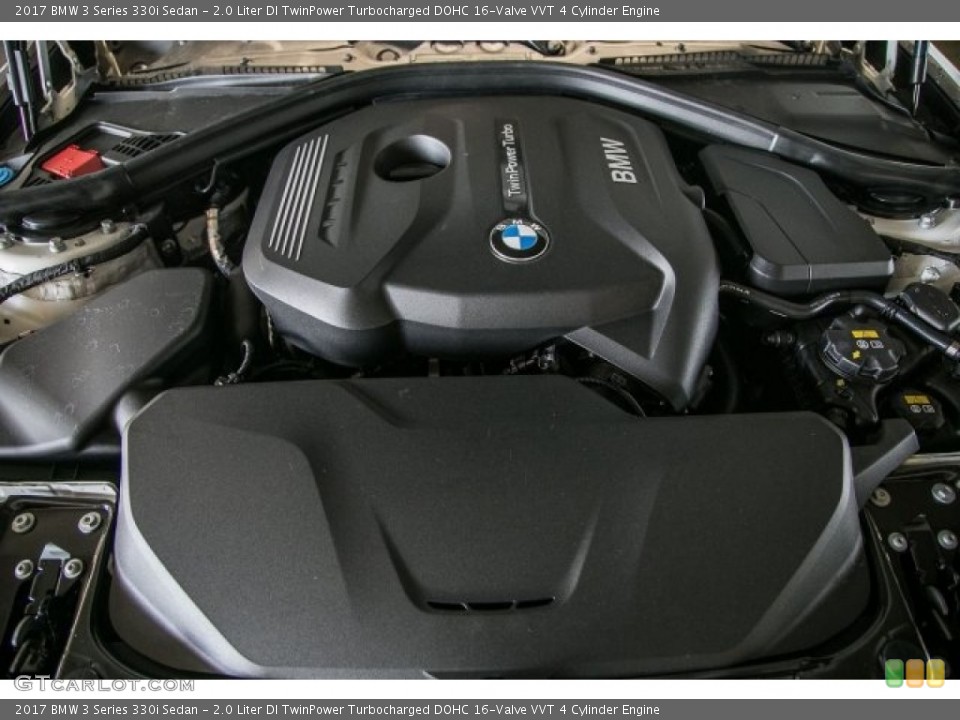 2.0 Liter DI TwinPower Turbocharged DOHC 16-Valve VVT 4 Cylinder Engine for the 2017 BMW 3 Series #117283453