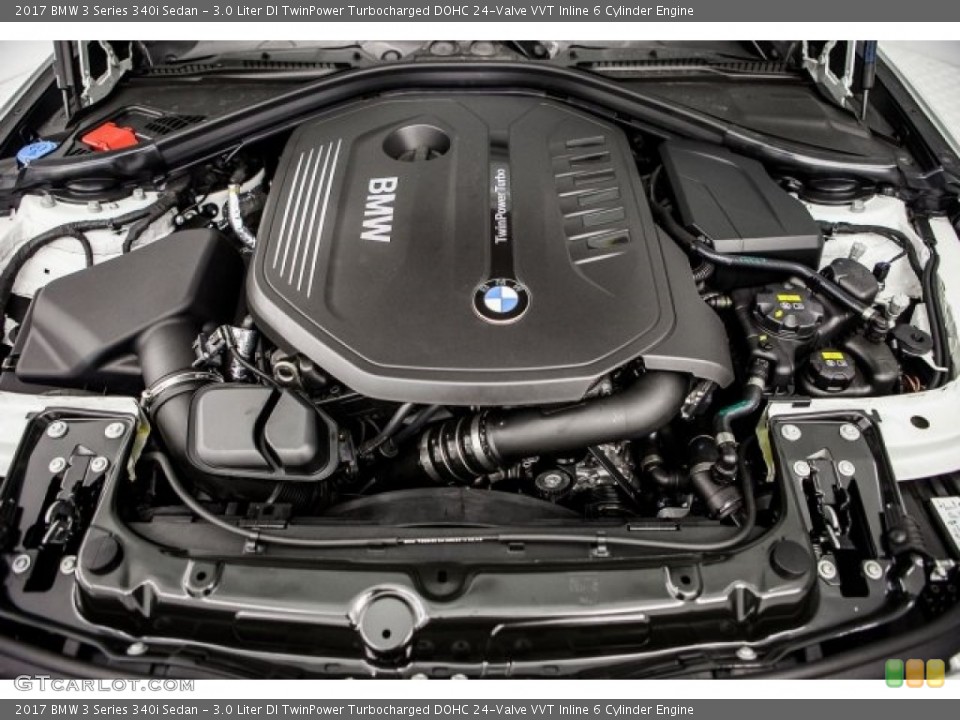 3.0 Liter DI TwinPower Turbocharged DOHC 24-Valve VVT Inline 6 Cylinder Engine for the 2017 BMW 3 Series #117316344