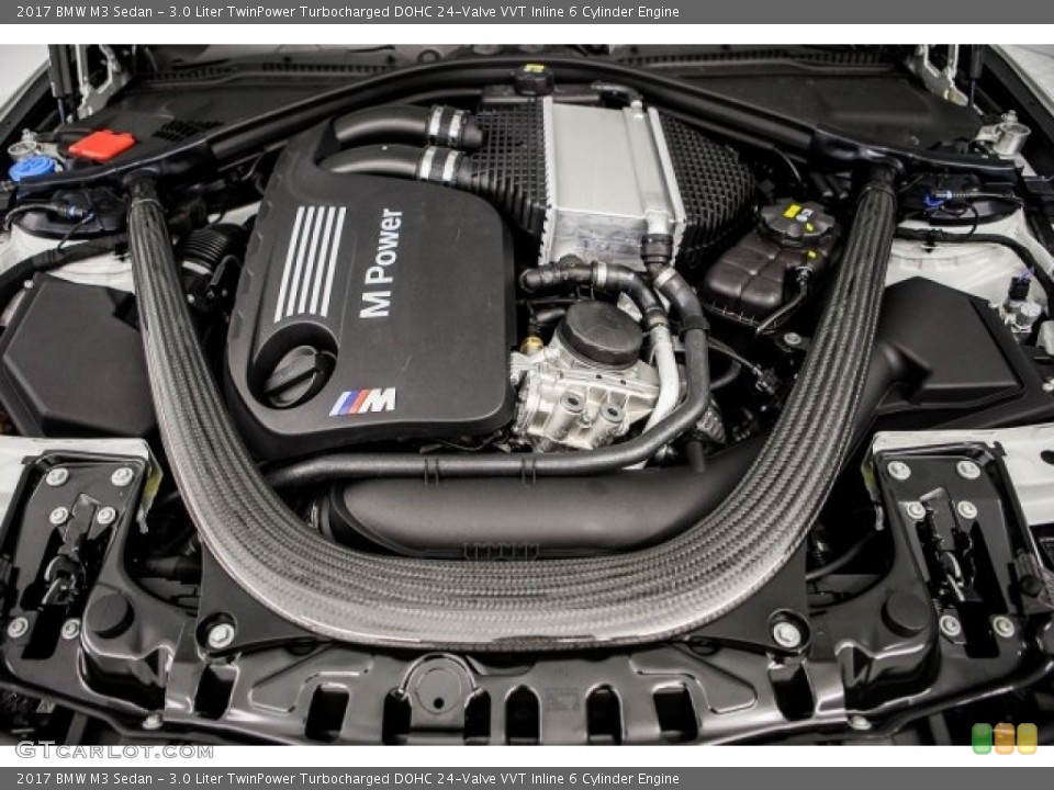 3.0 Liter TwinPower Turbocharged DOHC 24-Valve VVT Inline 6 Cylinder Engine for the 2017 BMW M3 #117316608