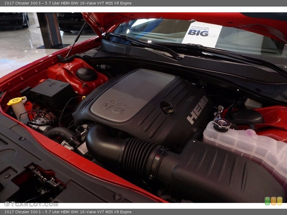 5.7 Liter HEMI OHV 16-Valve VVT MDS V8 Engine for the 2017 Chrysler 300 #117375745