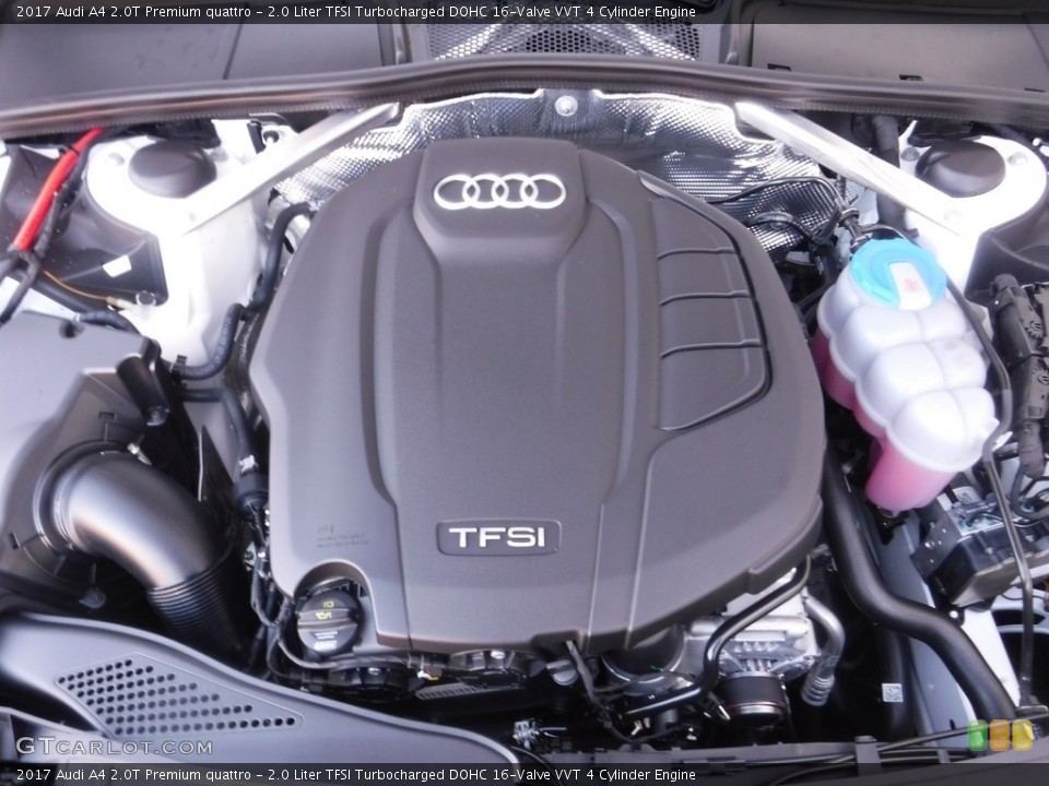 2.0 Liter TFSI Turbocharged DOHC 16-Valve VVT 4 Cylinder Engine for the 2017 Audi A4 #117429929