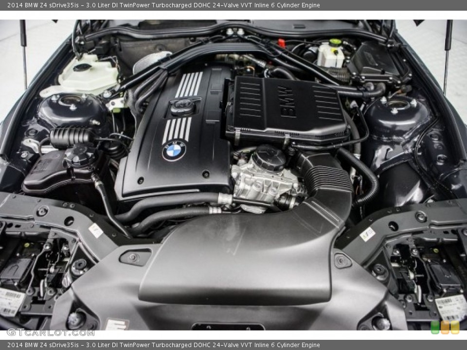 3.0 Liter DI TwinPower Turbocharged DOHC 24-Valve VVT Inline 6 Cylinder Engine for the 2014 BMW Z4 #117430229