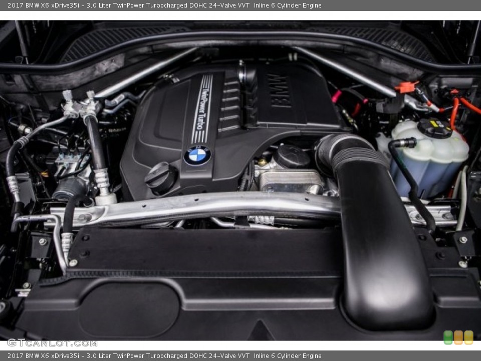 3.0 Liter TwinPower Turbocharged DOHC 24-Valve VVT  Inline 6 Cylinder Engine for the 2017 BMW X6 #117435075