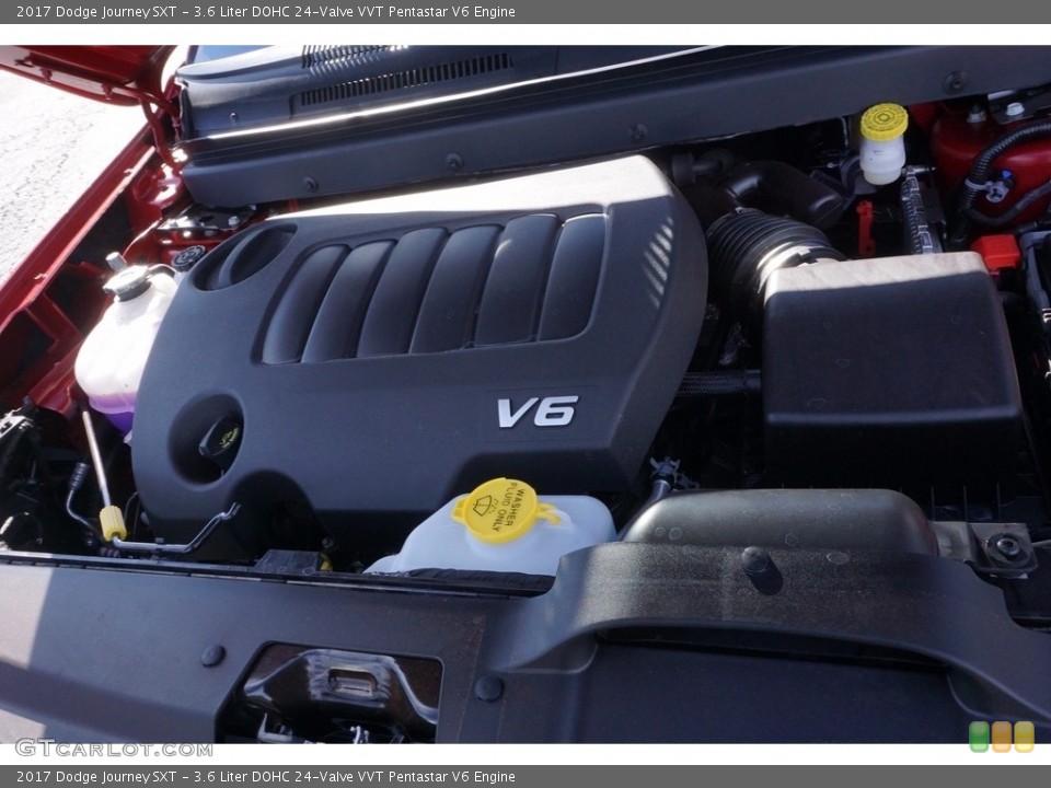 3.6 Liter DOHC 24-Valve VVT Pentastar V6 Engine for the 2017 Dodge Journey #117440973
