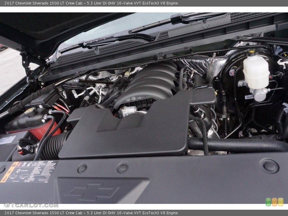 5.3 Liter DI OHV 16-Valve VVT EcoTech3 V8 2017 Chevrolet Silverado 1500 Engine