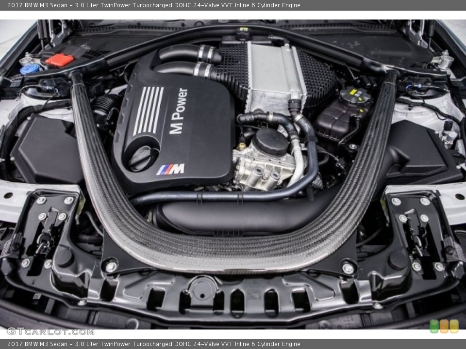 3.0 Liter TwinPower Turbocharged DOHC 24-Valve VVT Inline 6 Cylinder Engine for the 2017 BMW M3 #117450600