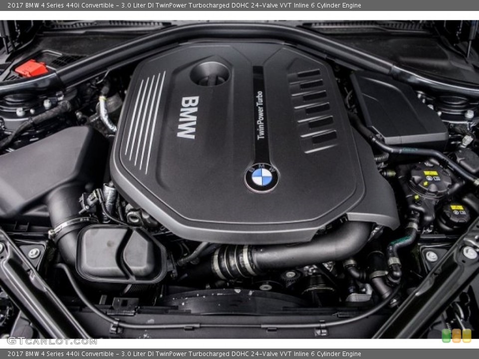 3.0 Liter DI TwinPower Turbocharged DOHC 24-Valve VVT Inline 6 Cylinder Engine for the 2017 BMW 4 Series #117480947