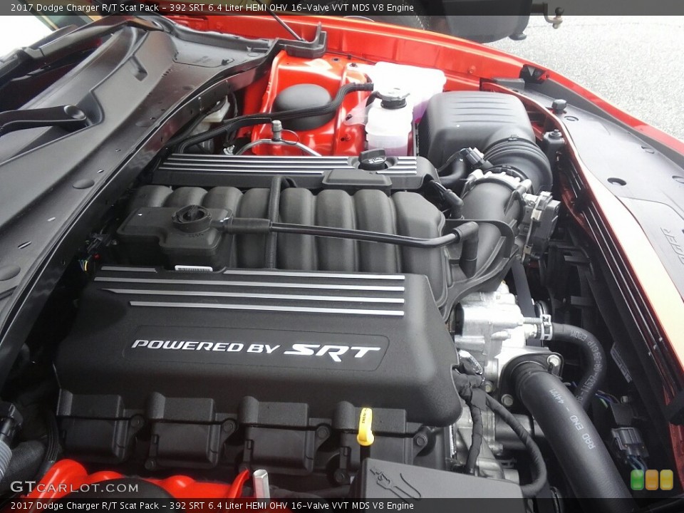 392 SRT 6.4 Liter HEMI OHV 16-Valve VVT MDS V8 Engine for the 2017 Dodge Charger #117607683