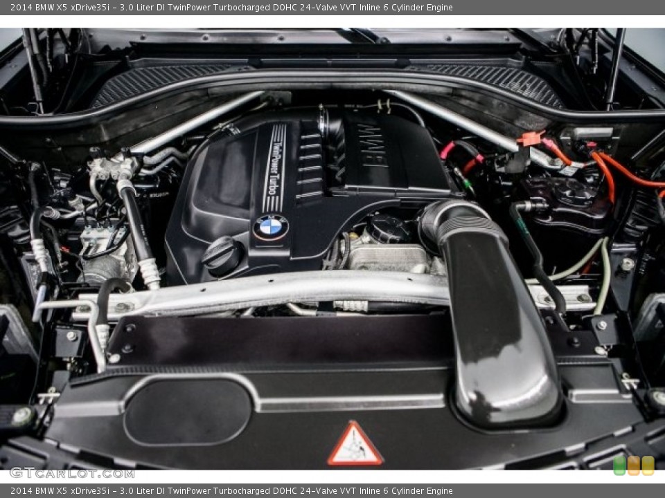 3.0 Liter DI TwinPower Turbocharged DOHC 24-Valve VVT Inline 6 Cylinder Engine for the 2014 BMW X5 #117608037