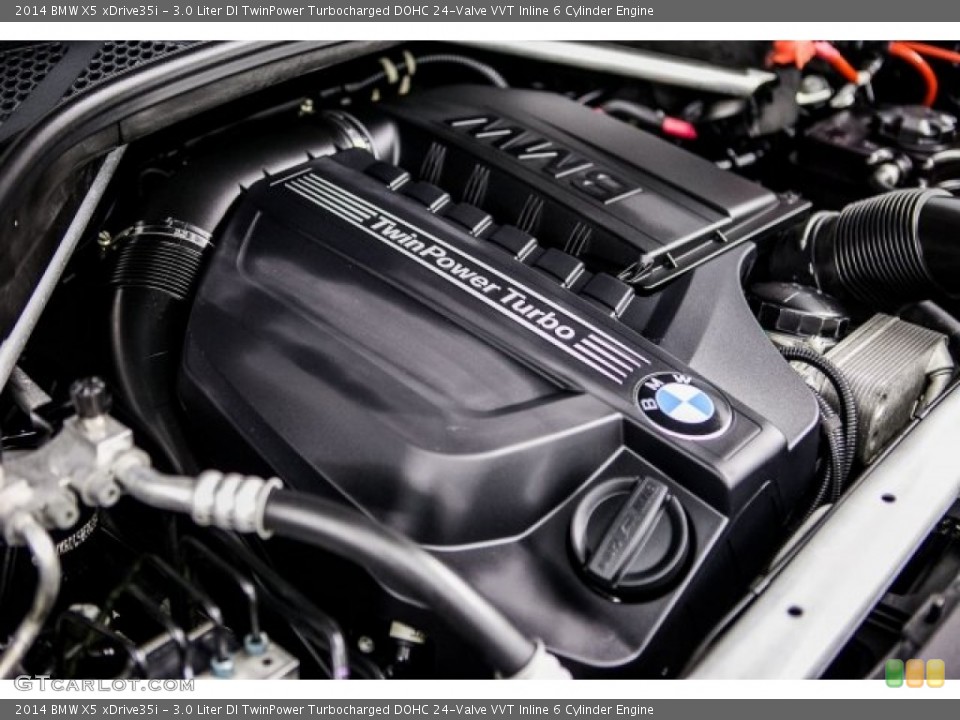 3.0 Liter DI TwinPower Turbocharged DOHC 24-Valve VVT Inline 6 Cylinder Engine for the 2014 BMW X5 #117608421