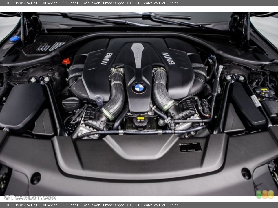 4.4 Liter DI TwinPower Turbocharged DOHC 32-Valve VVT V8 Engine for the 2017 BMW 7 Series #117612213