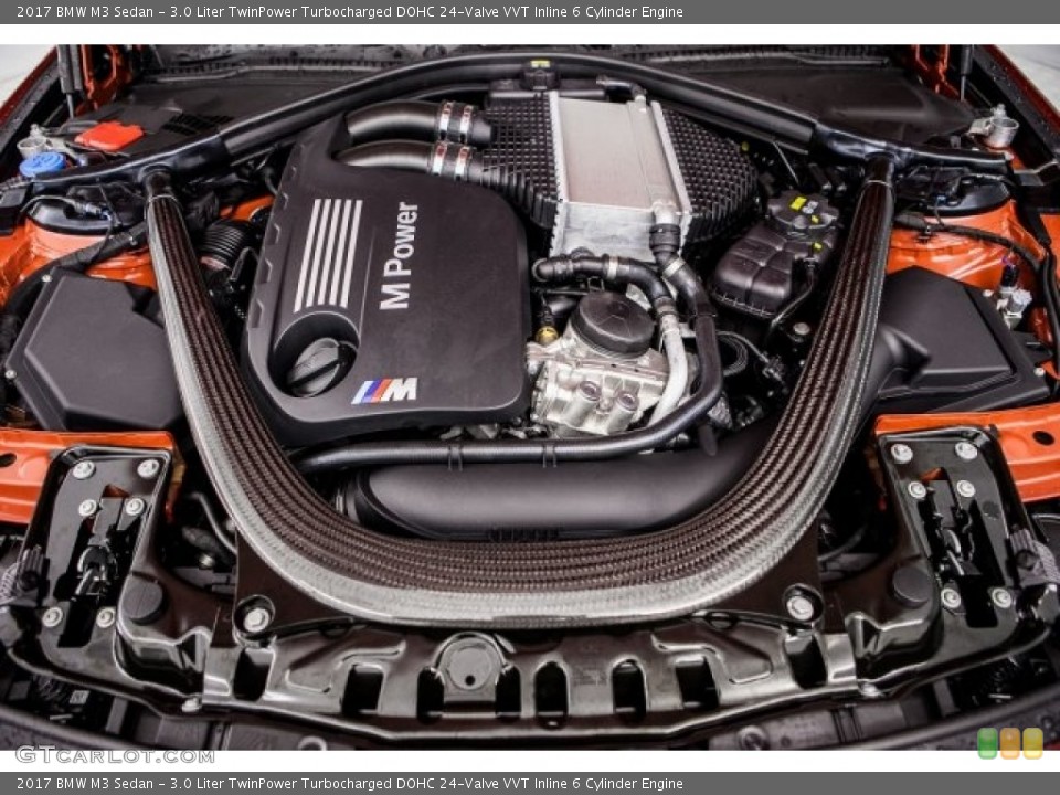 3.0 Liter TwinPower Turbocharged DOHC 24-Valve VVT Inline 6 Cylinder Engine for the 2017 BMW M3 #117627381