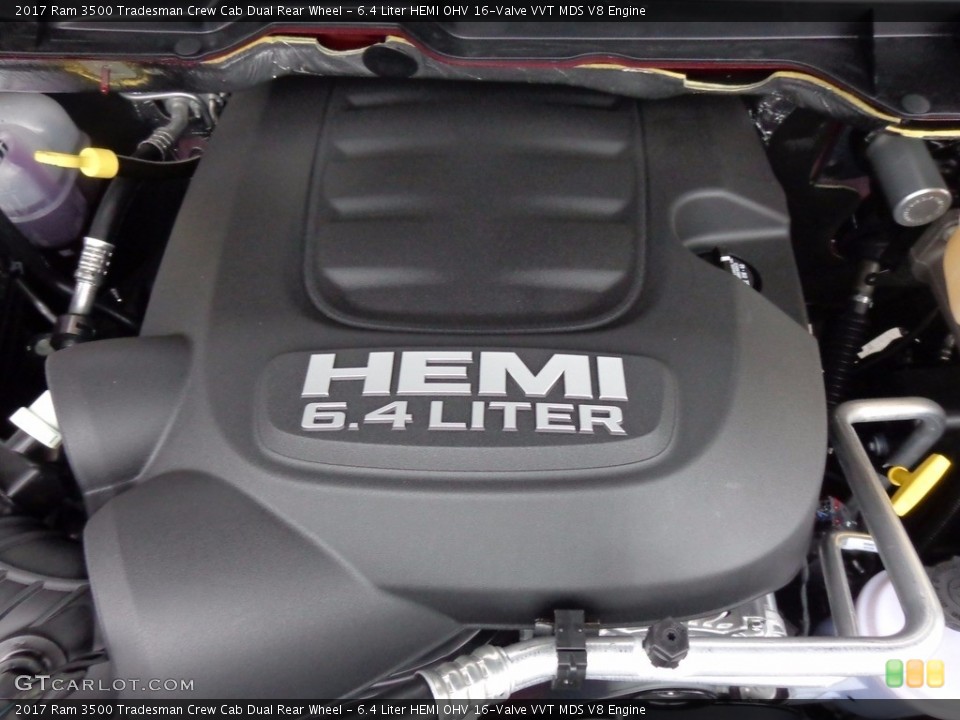 6.4 Liter HEMI OHV 16-Valve VVT MDS V8 Engine for the 2017 Ram 3500 #117653631