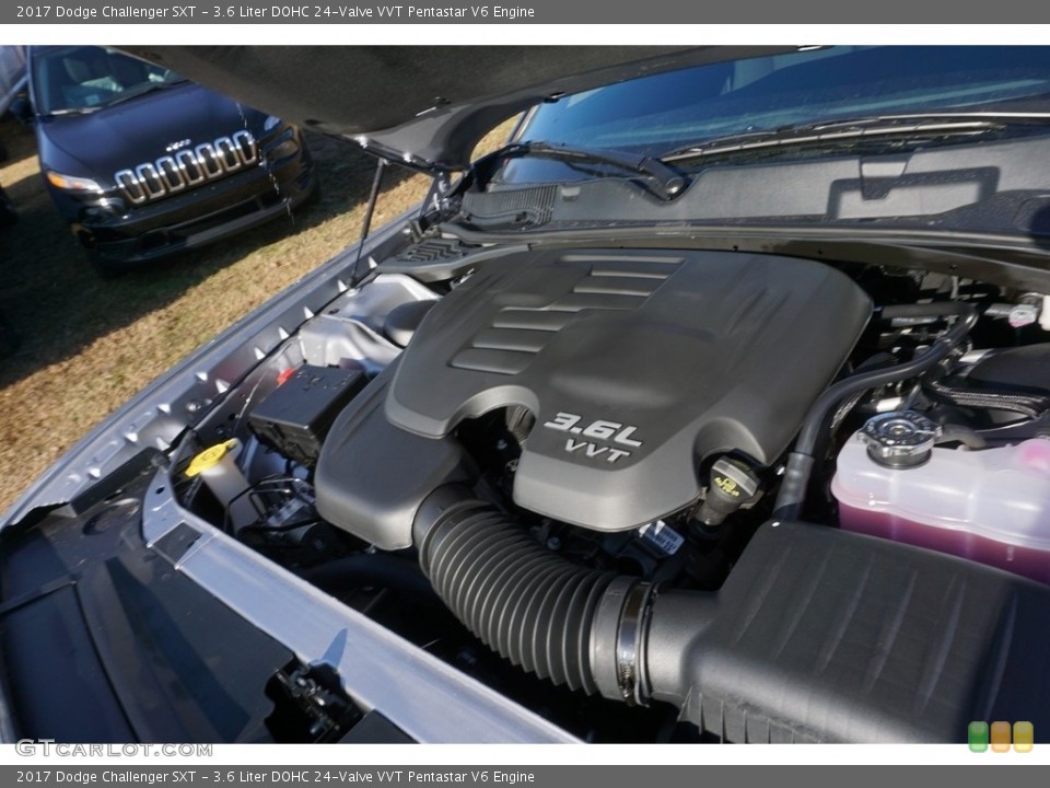 3.6 Liter DOHC 24-Valve VVT Pentastar V6 Engine for the 2017 Dodge Challenger #117683547