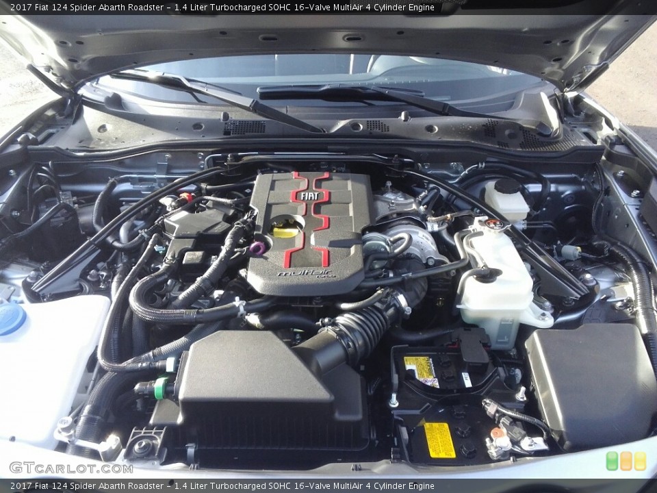 1.4 Liter Turbocharged SOHC 16-Valve MultiAir 4 Cylinder Engine for the 2017 Fiat 124 Spider #117686649