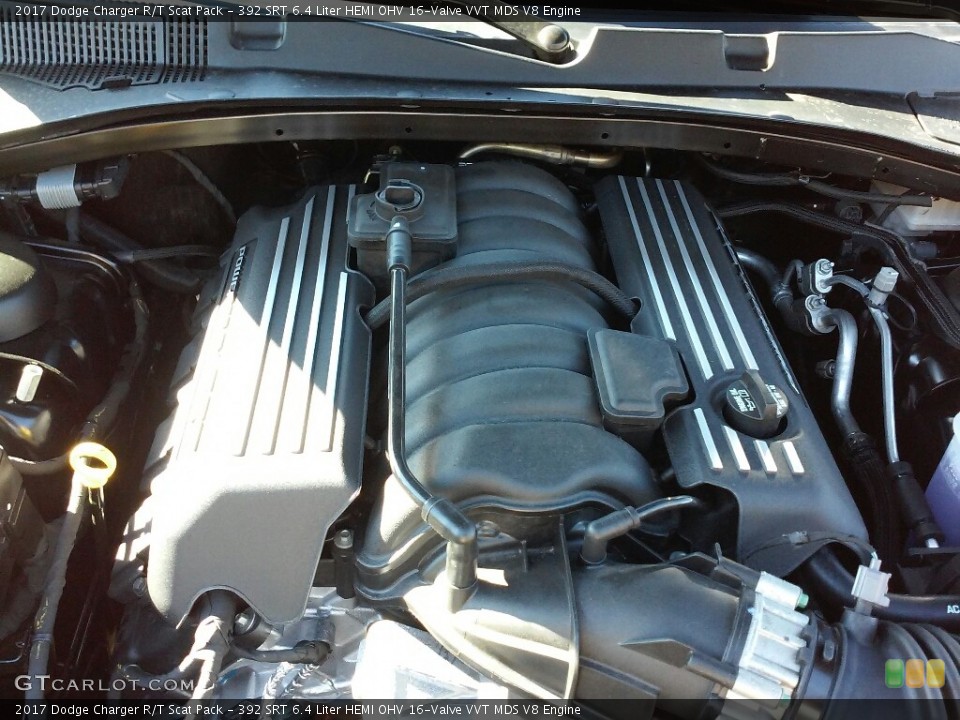 392 SRT 6.4 Liter HEMI OHV 16-Valve VVT MDS V8 Engine for the 2017 Dodge Charger #117691098