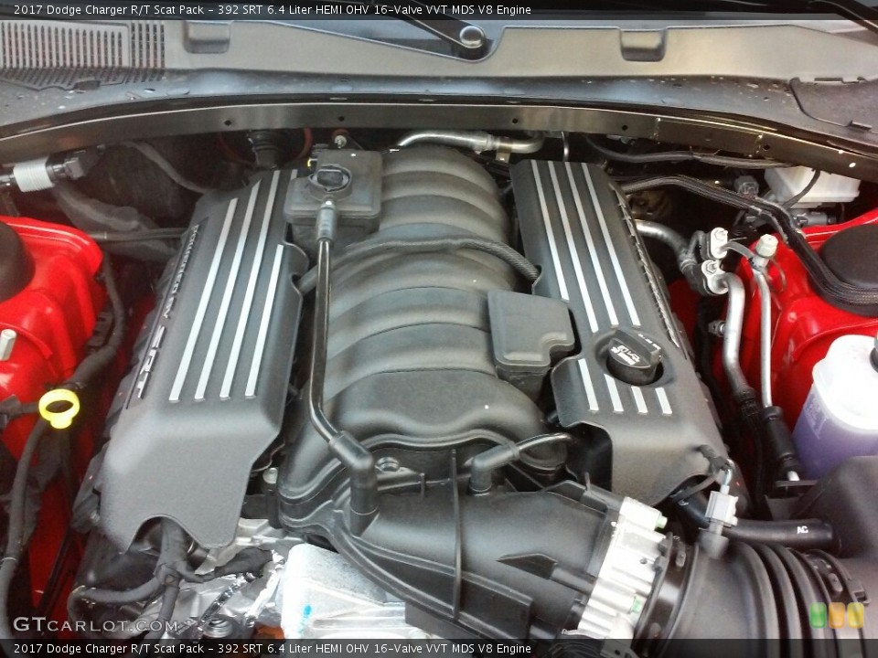 392 SRT 6.4 Liter HEMI OHV 16-Valve VVT MDS V8 Engine for the 2017 Dodge Charger #117692853