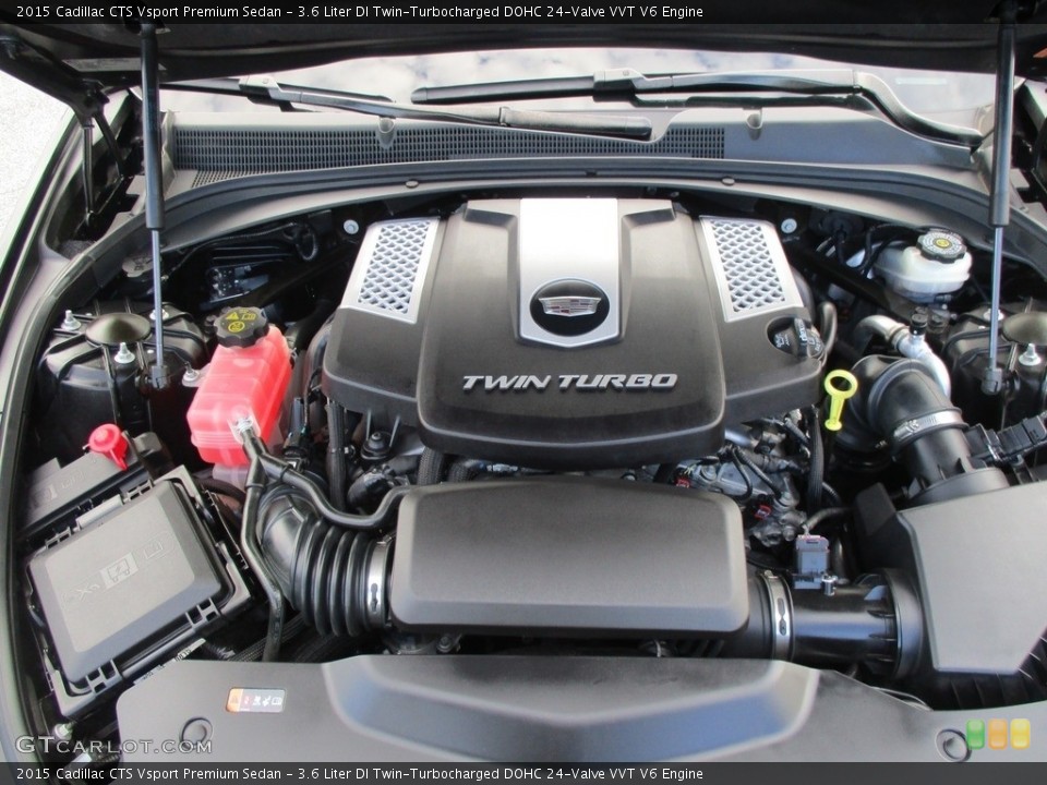 3.6 Liter DI Twin-Turbocharged DOHC 24-Valve VVT V6 Engine for the 2015 Cadillac CTS #117725804