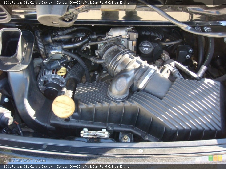 3.4 Liter DOHC 24V VarioCam Flat 6 Cylinder Engine for the 2001 Porsche 911 #117747524