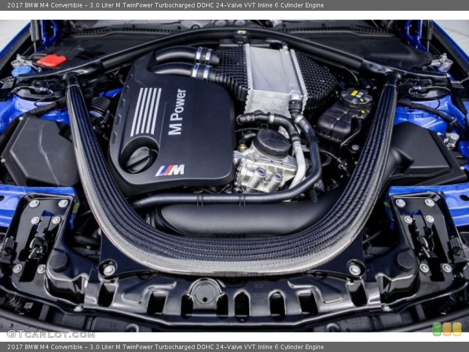 3.0 Liter M TwinPower Turbocharged DOHC 24-Valve VVT Inline 6 Cylinder Engine for the 2017 BMW M4 #117755196